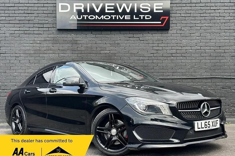 Black Used 2015 Mercedes CLA220 AMG Sedan | £9,950 (Fair price) - Image 1/1