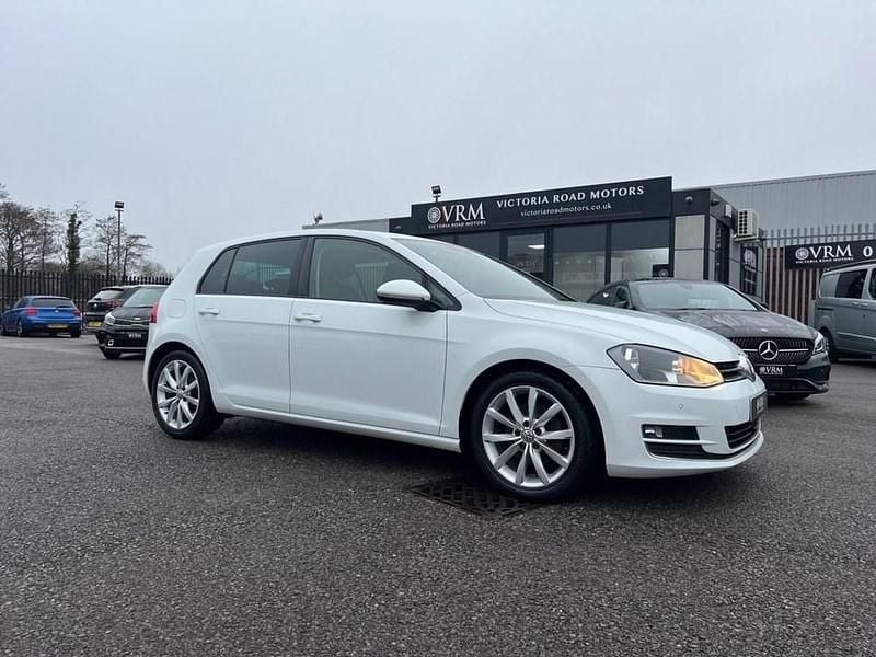 Used VW Golf VII GT 150 HP (110 kW) 2014 White Hatchback