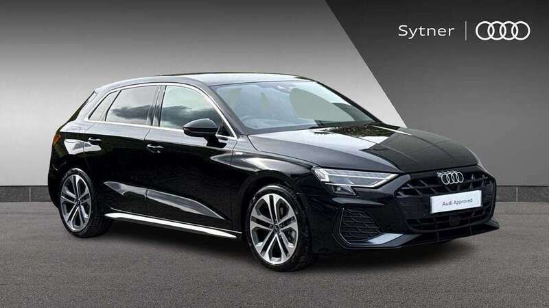 Black Used 2025 Audi A3 S-Line Hatchback | £30,750 (Expensive) - Image 1/4