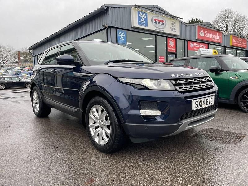 Used Land Rover Range Rover evoque Pure 2014 Blue Estate