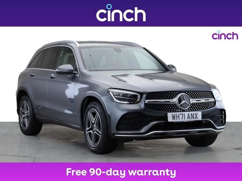 Grey Used 2021 Mercedes GLC220 AMG line Estate | £23,899 (Fair price) - Image 1/3