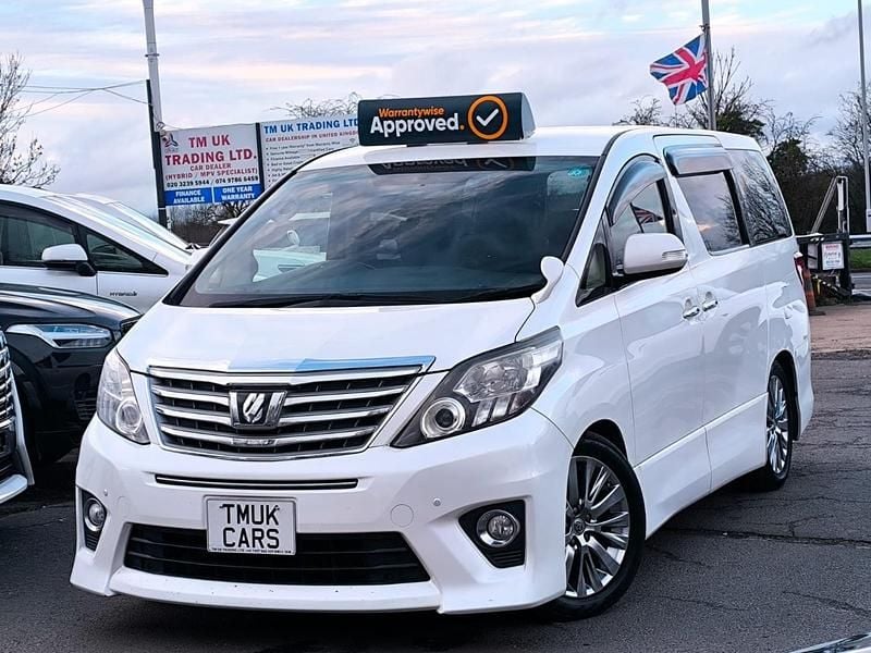 Used Toyota Alphard 2014 Pearl white MPV
