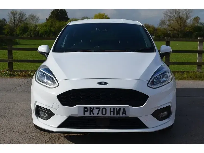Used Ford Fiesta ST-Line 95 HP (69 kW) 2020 White Hatchback