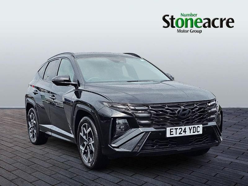 Black Used 2024 Hyundai Tucson N Line SUV | £24,995 (Fair price) - Image 1/4