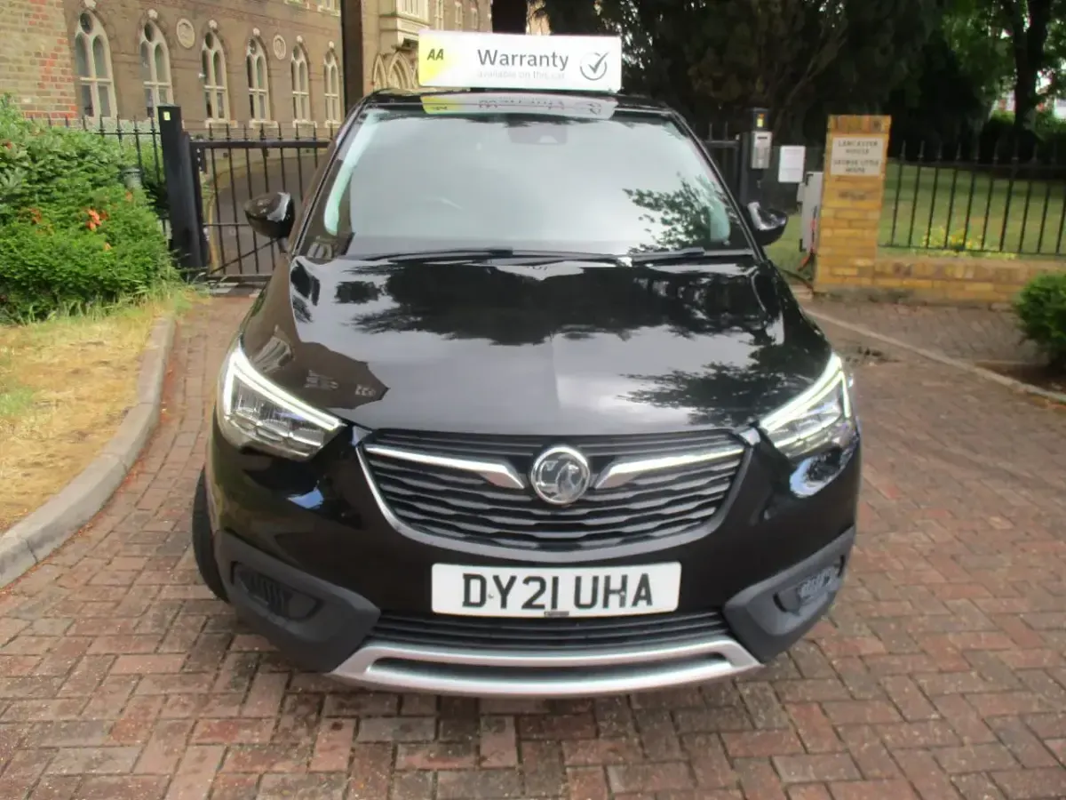 Used Vauxhall Crossland X S 110 HP (80 kW) 2021 Black SUV