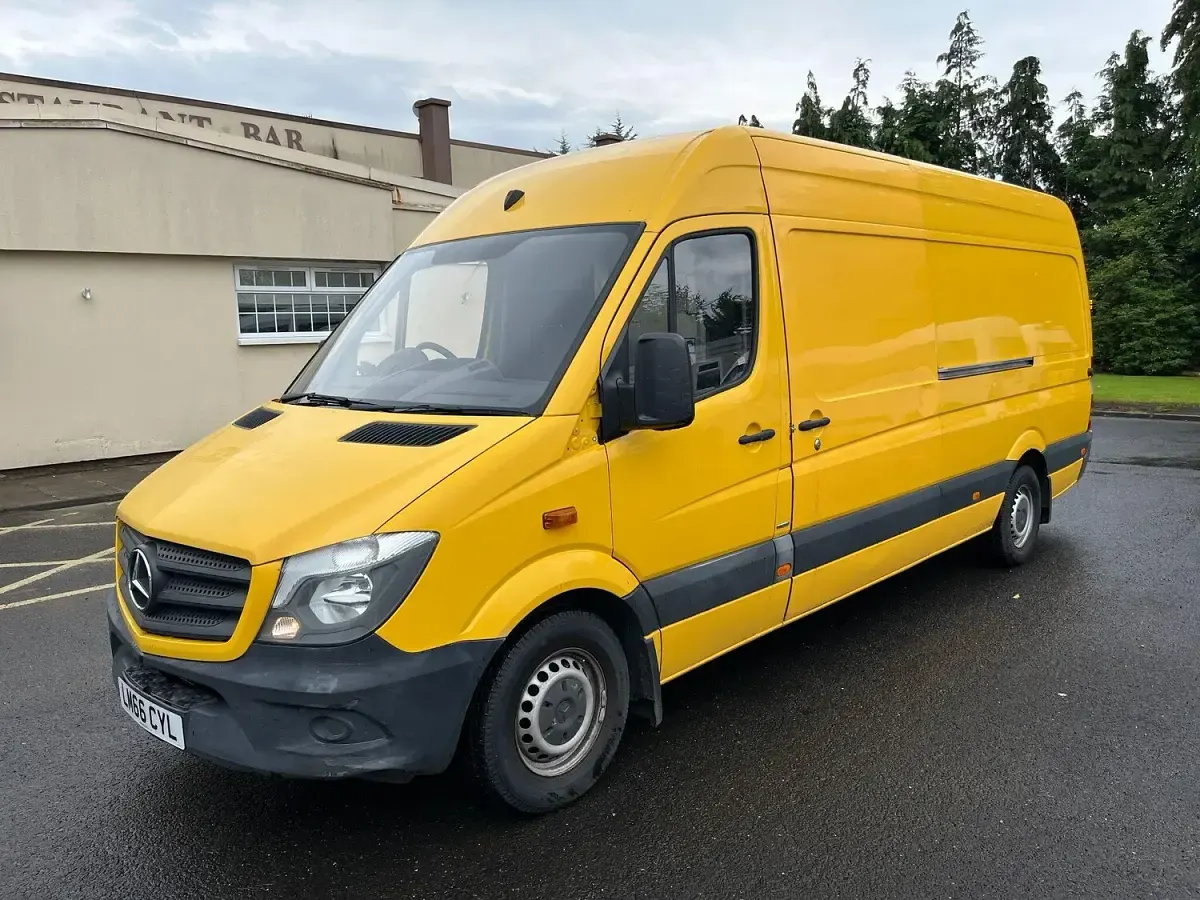 Used Mercedes Sprinter 2016 Yellow Van