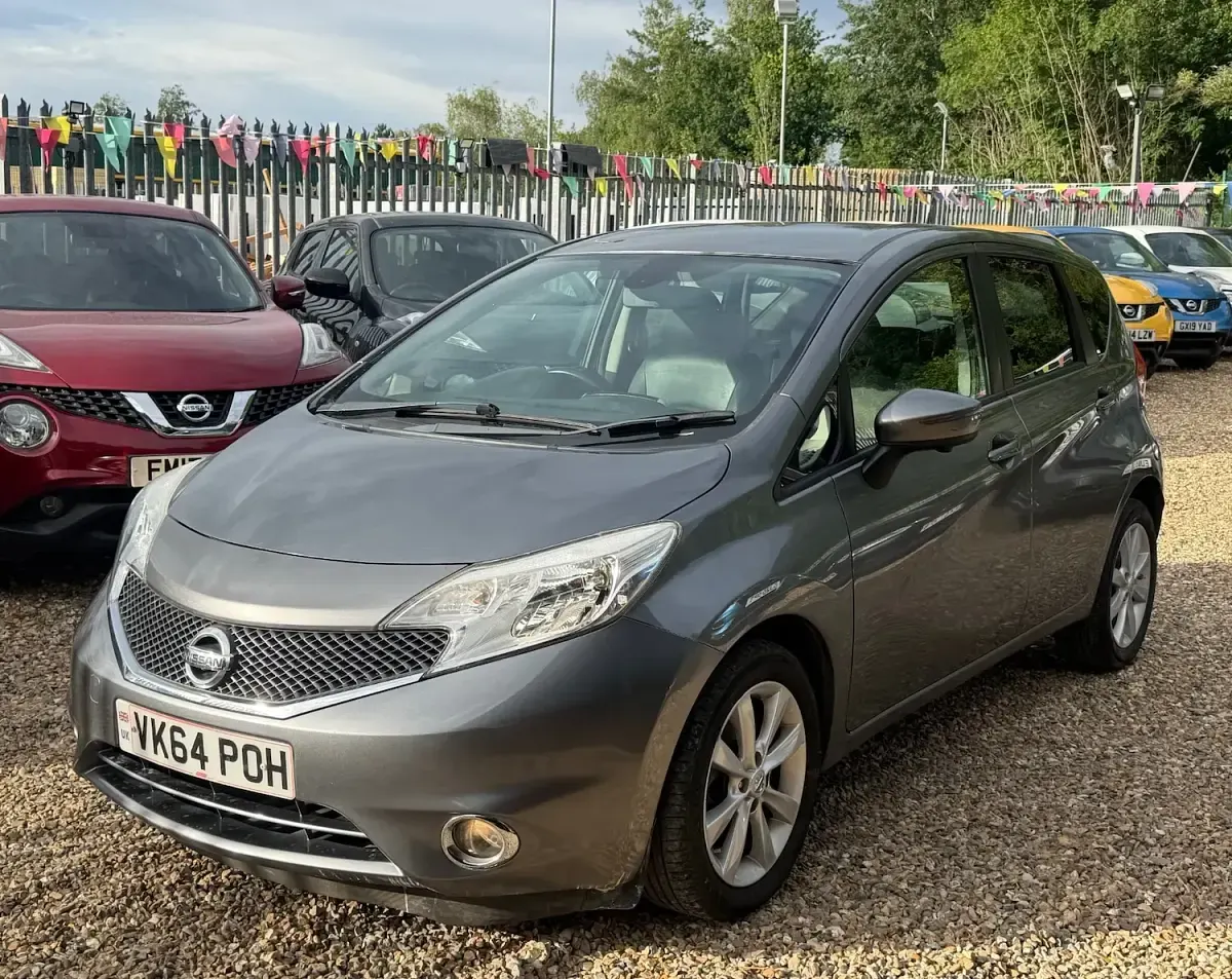 Used Nissan Note S 98 HP (72 kW) 2014 Grey Hatchback