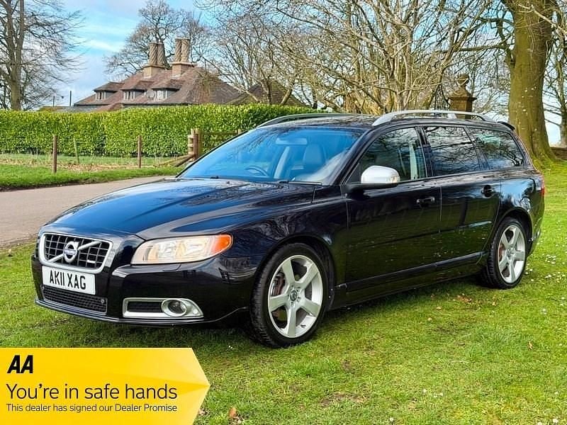 Used Volvo V70 R-Design 205 HP (150 kW) 2011 Black Estate