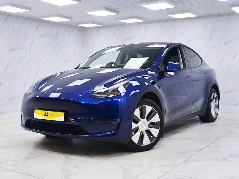 Used Tesla Model Y Long Range AWD 282 kW (384 HP) 2022 Blue SUV
