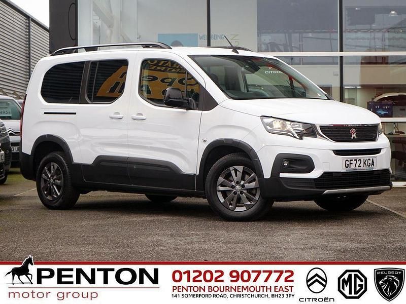 White Used 2022 Peugeot Rifter Allure Premium MPV | £22,990 (Expensive) - Image 1/4