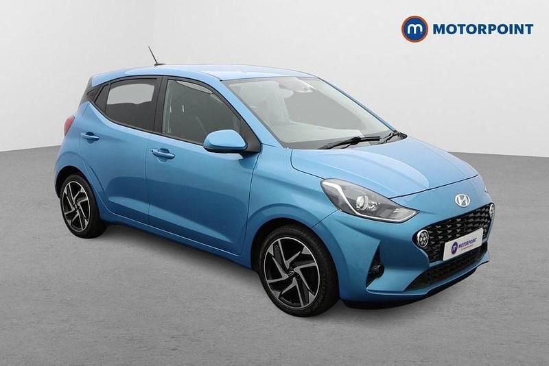 Turquoise Used 2022 Hyundai i10 Premium Hatchback | £11,999 (A bit pricey) - Image 1/4