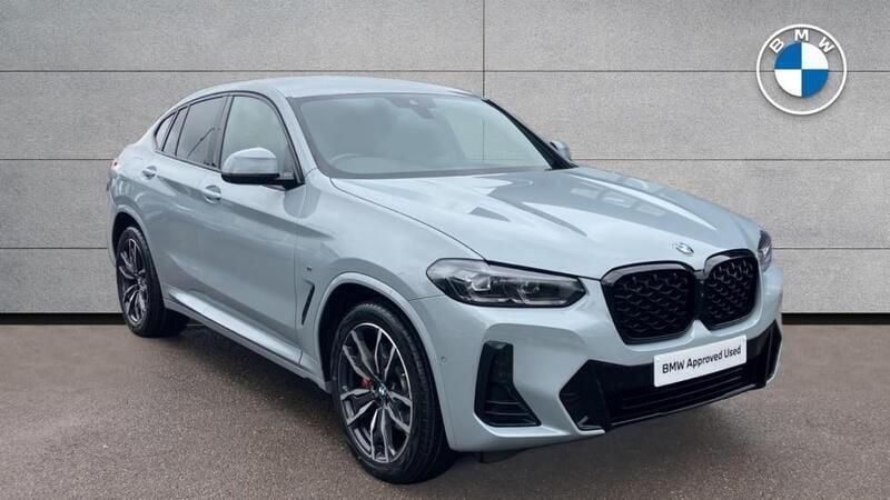 Grey Used 2022 BMW X4 M Sport SUV | £39,754 (Fair price) - Image 1/4