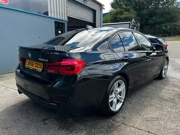 Used BMW 320 Sport Line 2017 Black Sedan