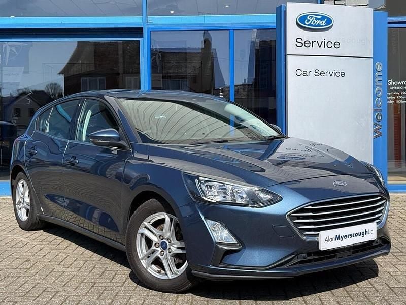 Used Ford Focus Zetec 2021 Blue Hatchback