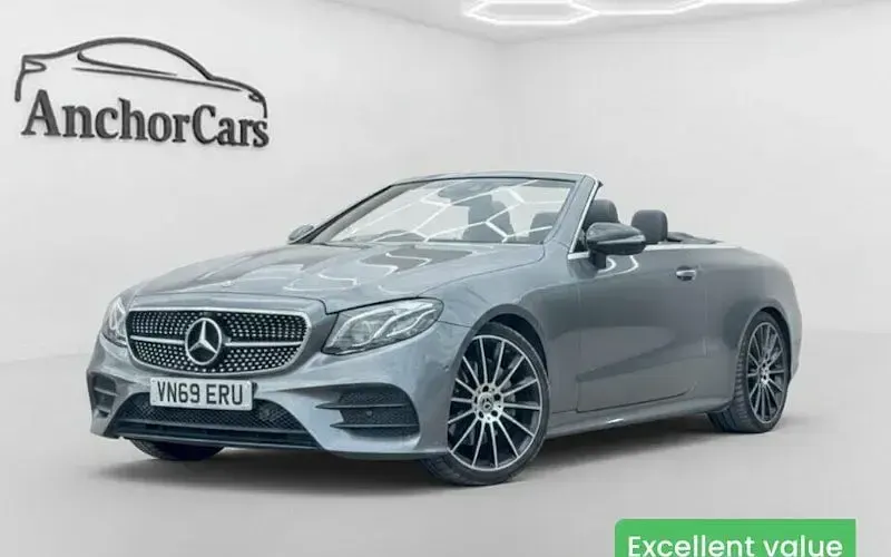 Used Mercedes E220 AMG line 194 HP (142 kW) 2019 Cabriolet