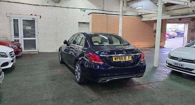 Used Mercedes C350e Premium Plus 2016 Blue Sedan