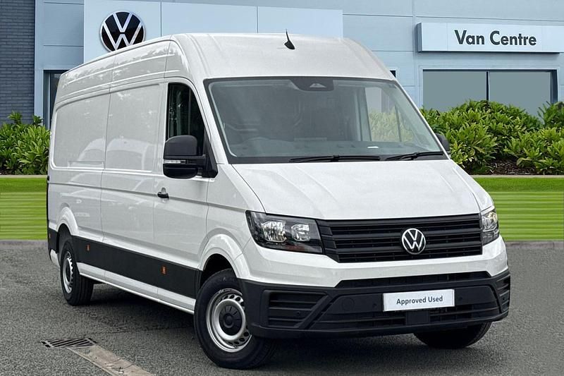 White New 2025 VW Crafter Van | £32,990 (Super price) - Image 1/4
