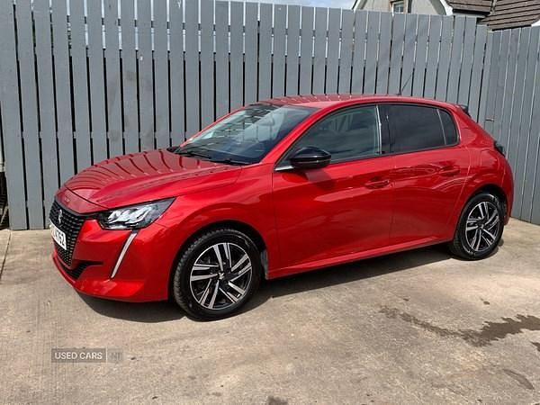 Used Peugeot 208 Allure Premium 2022 Red Hatchback