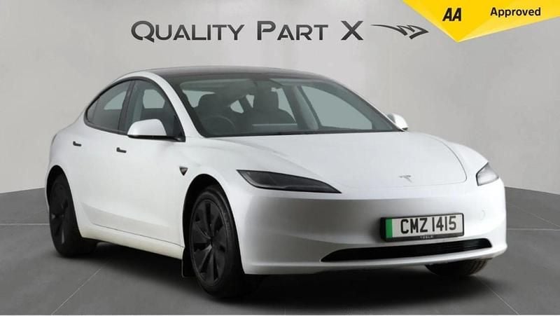 Used Tesla Model 3 RWD 208 kW (283 HP) 2024 White Sedan