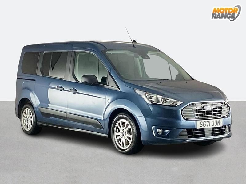 Blue Used 2021 Ford Tourneo Zetec MPV | £15,495 (Fair price) - Image 1/4