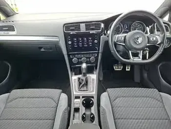Used VW Golf VII R-line Edition 150 HP (110 kW) 2019 Blue Hatchback