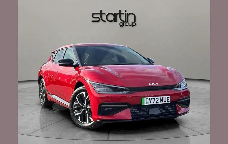 Used Kia EV6 GT-Line 166 kW (226 HP) 2022 Red SUV