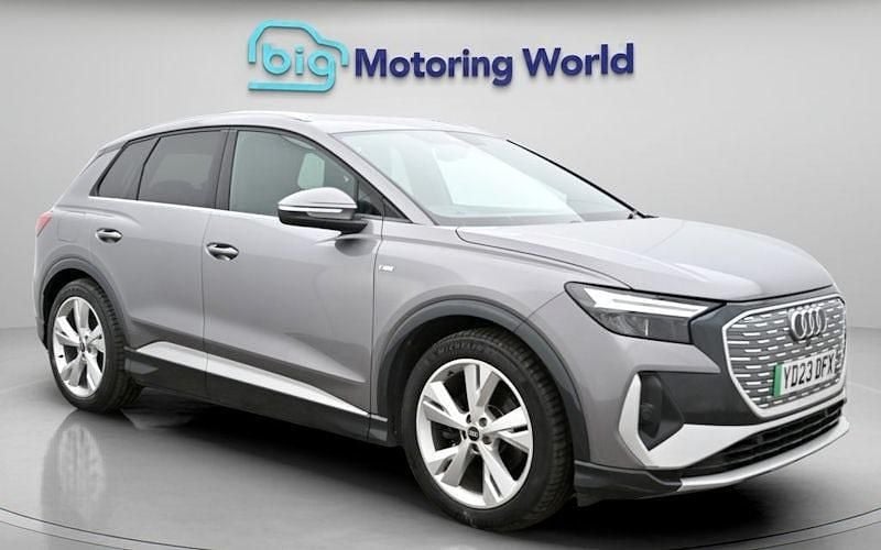 Used Audi Q4 e-tron S-Line 125 kW (170 HP) 2022 Grey SUV
