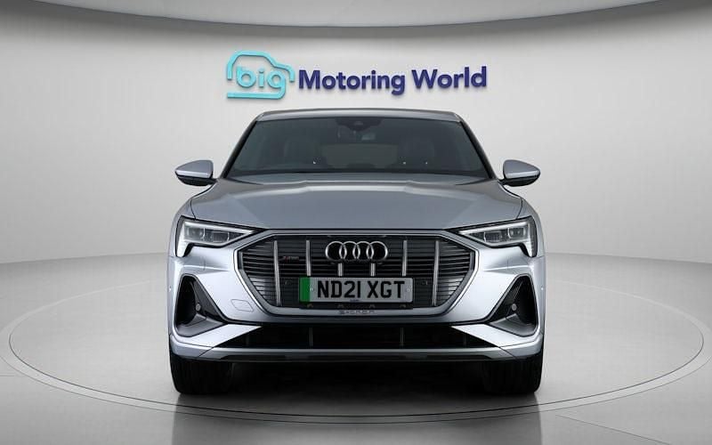 Used Audi e-tron Sportback S-Line 300 kW (408 HP) 2021 Silver SUV