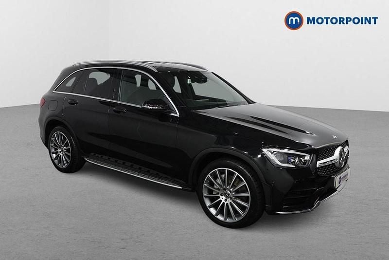 Black Used 2020 Mercedes GLC300 AMG Line Premium Estate | £27,899 (Good price) - Image 1/4