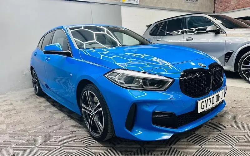 Used BMW 120 M Sport 190 HP (139 kW) 2020 Blue Hatchback