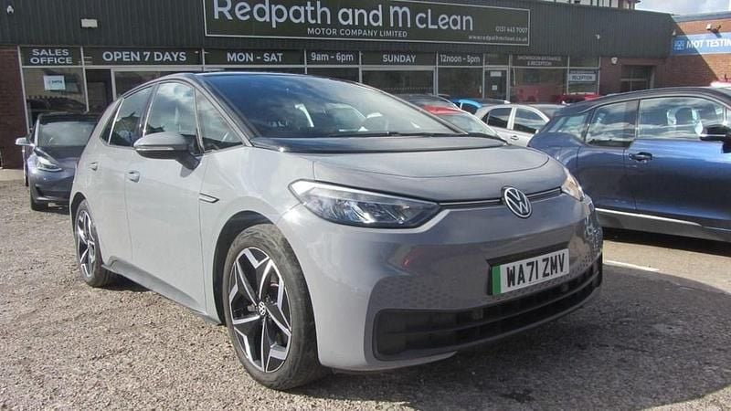 Used VW ID.3 Pure 110 kW (150 HP) 2021 Grey Hatchback
