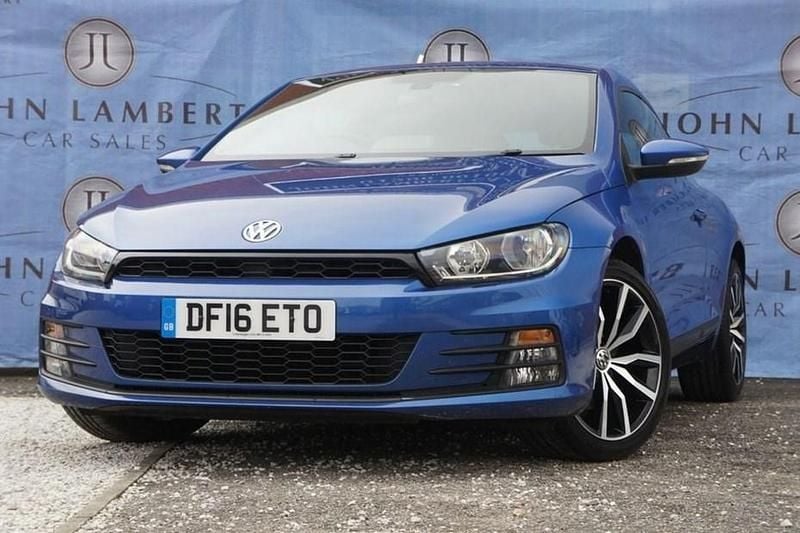 Used VW Scirocco GT 180 HP (132 kW) 2016 Blue Coupe