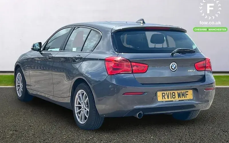 Used BMW 118 Performance 150 HP (110 kW) 2017 Grey Hatchback