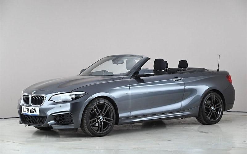 Used BMW 218 M Sport 136 HP (100 kW) 2021 Grey Cabriolet