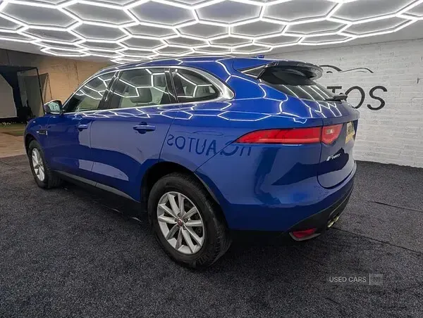 Used Jaguar F-Pace Prestige 163 HP (119 kW) 2019 Blue SUV