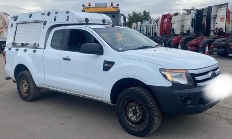 White Used 2015 Ford Ranger XL Pickup | £4,995 (Expensive) - Image 1/4