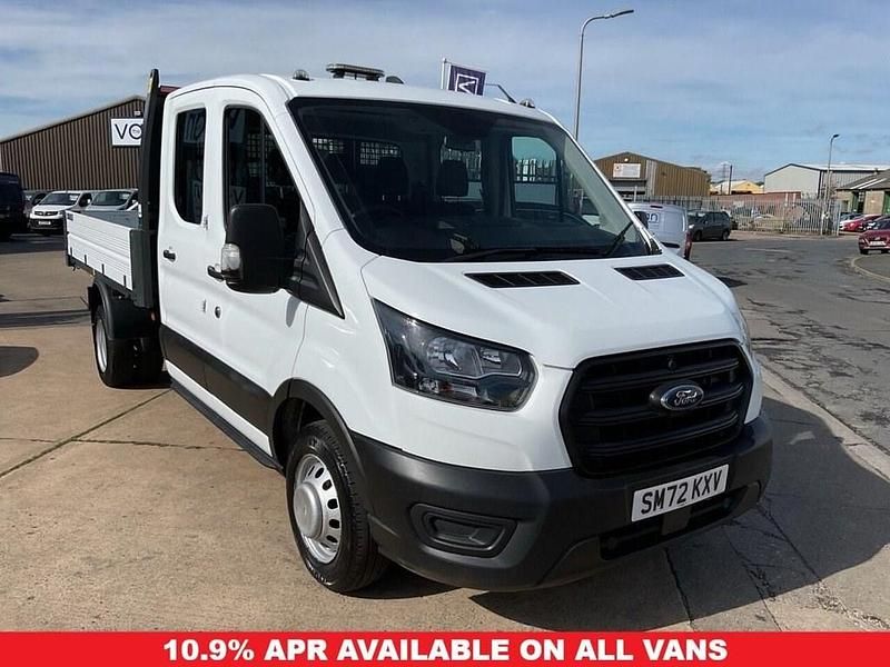 White Used 2023 Ford Transit Cabriolet | £21,495 (Expensive) - Image 1/3