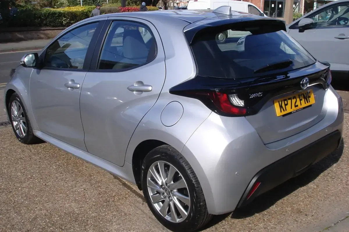 Used Toyota Yaris Hybrid 2022 Silver Hatchback
