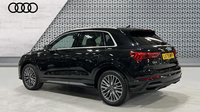 Begagnad Audi Q3 S-Line 150 HK (110 kW) 2025 Svart SUV