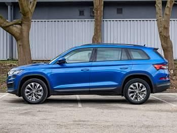 Used Skoda Kodiaq SE Drive 150 HP (110 kW) 2022 Blue SUV