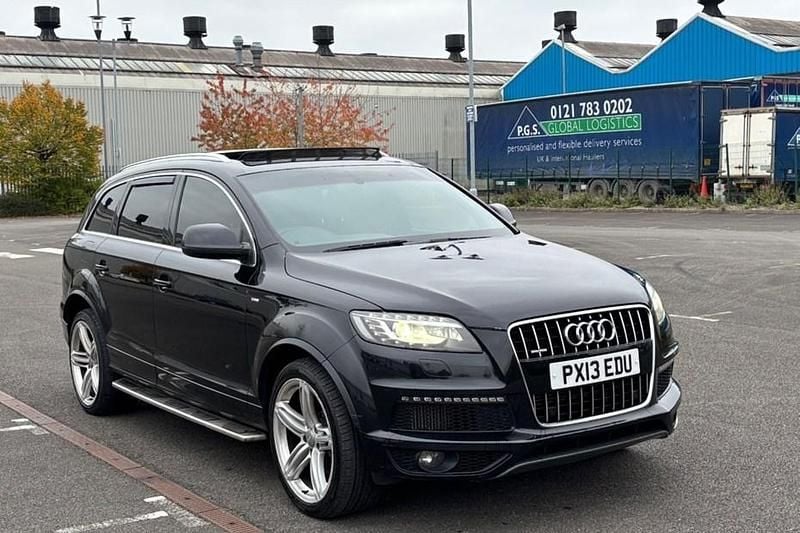Black Used 2013 Audi Q7 S-line plus SUV | £6,995 (Super price) - Image 1/1