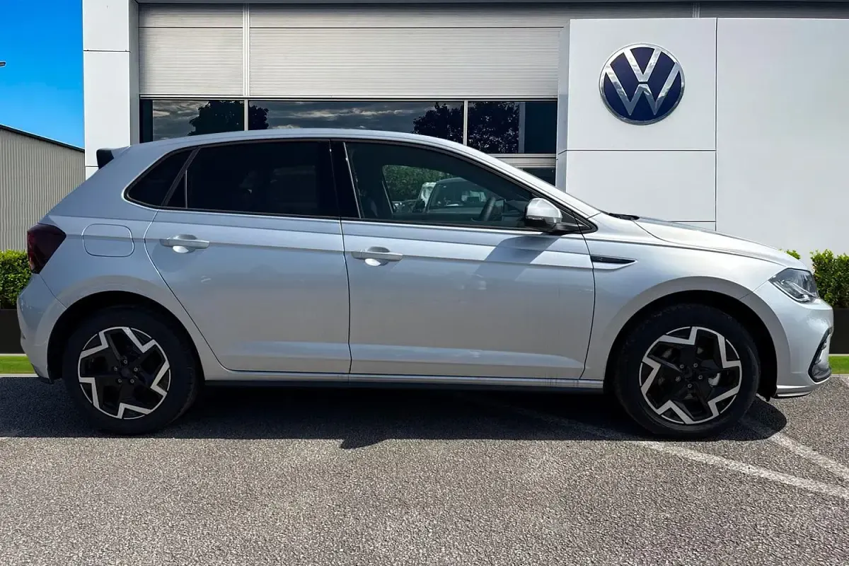 New VW Polo R-line 2026 Silver Hatchback