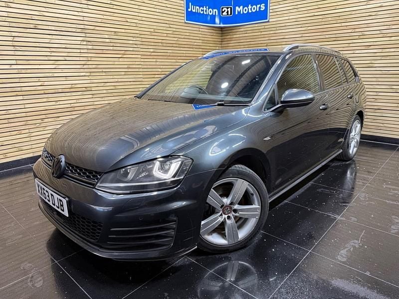 Grey Used 2016 VW Golf VII GTD Estate | £9,490 (Good price) - Image 1/4