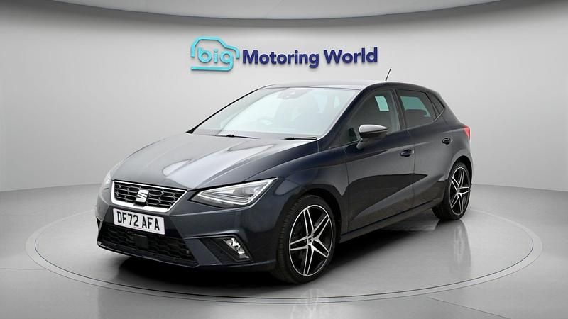 Used Seat Ibiza FR 110 HP (80 kW) 2022 Blue Hatchback
