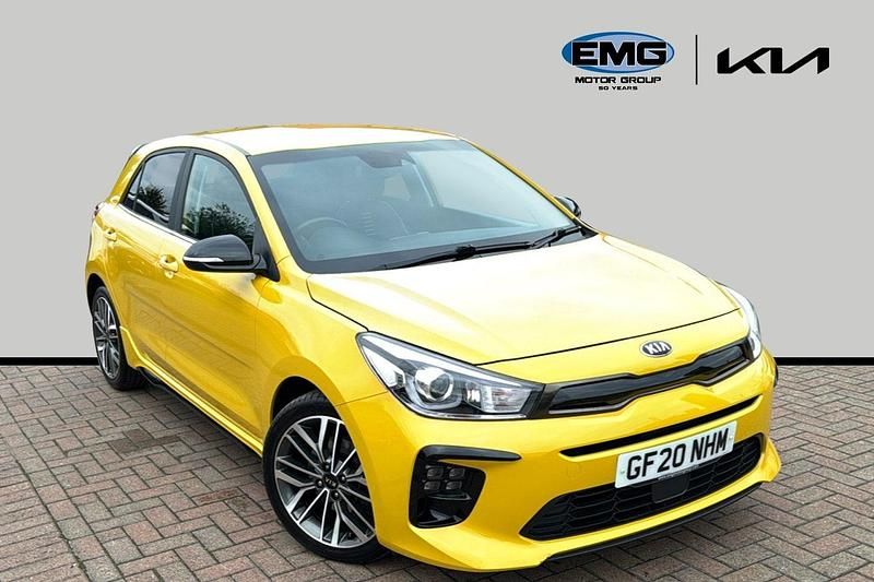 Yellow Used 2020 Kia Rio 2 Hatchback | £10,995 (Fair price) - Image 1/3