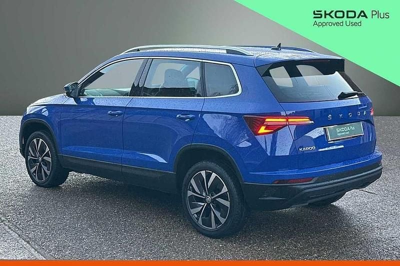 Used Skoda Karoq SE L 85 HP (62 kW) 2022 Energy blue SUV