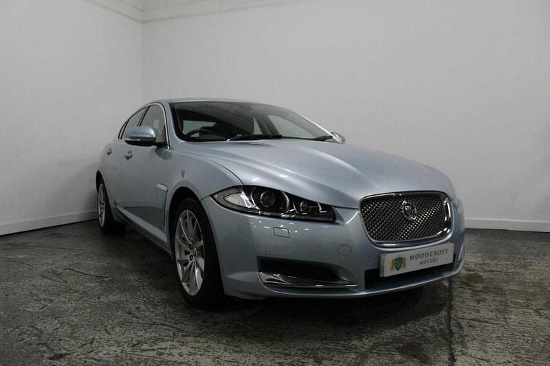 Blue Used 2013 Jaguar XF Premium Luxury Sedan | £6,995 (Fair price) - Image 1/3