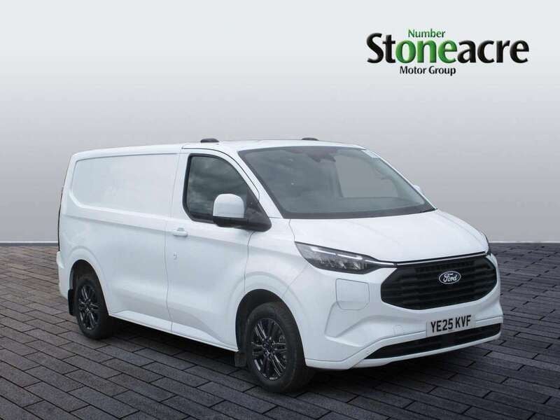 White New 2025 Ford Transit Custom Limited Van | £38,388 - Image 1/4
