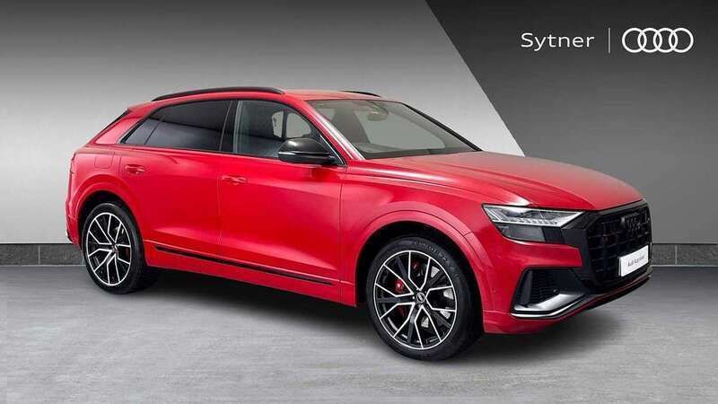 Red Used 2022 Audi SQ8 Black Edition SUV | £60,000 (Fair price) - Image 1/4