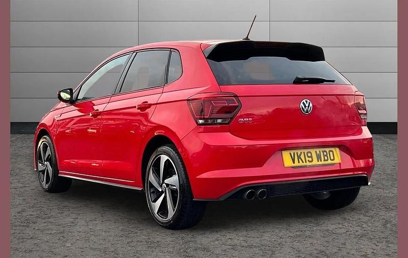 Used VW Polo GTI 200 HP (147 kW) 2019 Red Hatchback
